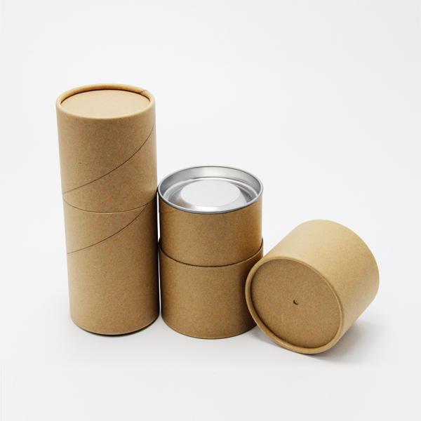 Protein Powder Paper Cylinder Container Food Paper Tubes CMYK Printing