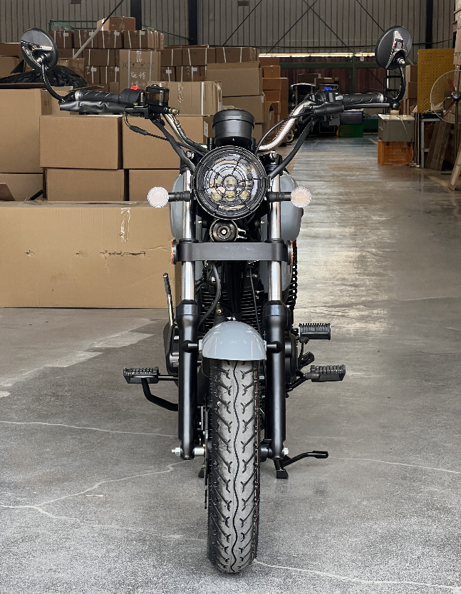 125cc Mini Cruiser Motorcycle 7Kw 8000r/Min Urban Riding Gas Motorcycle For Adults