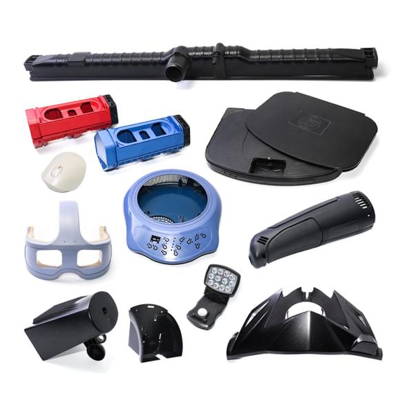 Peças de plástico moldadas sob medida PET POM PEEK ABS Nylon PVC Acrílico Peças de moldagem por injecção para áreas públicas