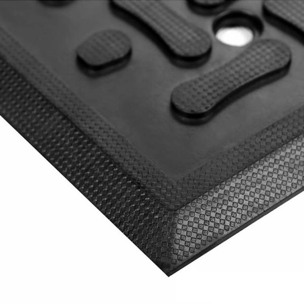 Rubber Non-Slip Waterproof Floor Mat Heavy Duty Anti-Fatigue Mats 33X57 For Wet Or Snow Deck, Restaurant Bar Kitchen