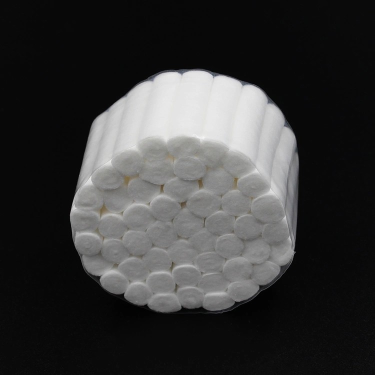 Отбеленный мягкий хлопок 500rolls/Bag зубоврачебный Rolls 8X38mm
