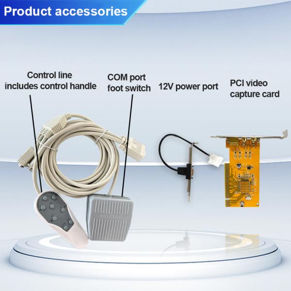 Colposcope vidéo numérique HD avec zoom 30x et caméra 750TVL pour gynécologie