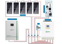 système d'alimentation de panneau solaire d'hybride de 3kva 5kva avec la batterie MSDS