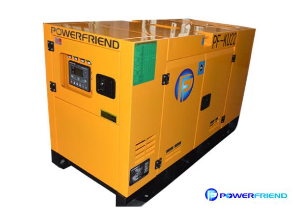 10kw - groupe électrogène diesel insonorisé de 100kw Japon Denyo avec le démarreur électrique