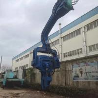 Pilha de folha longa do comprimento/retirada com máquina escavadora Mounted Vibro Hammer