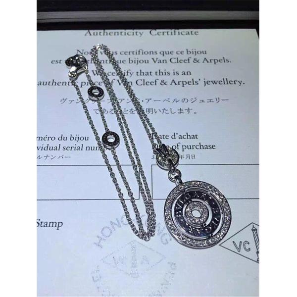 Real low price and high quality jewels B diamond  necklace 18k gold  diamond luxury low price jewel necklace