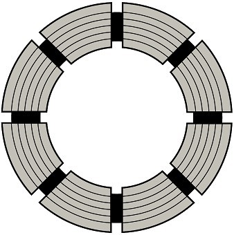 Brocas impregnadas de la base del diamante 6m m 8m m 10m m 12m m para el estudio geológico