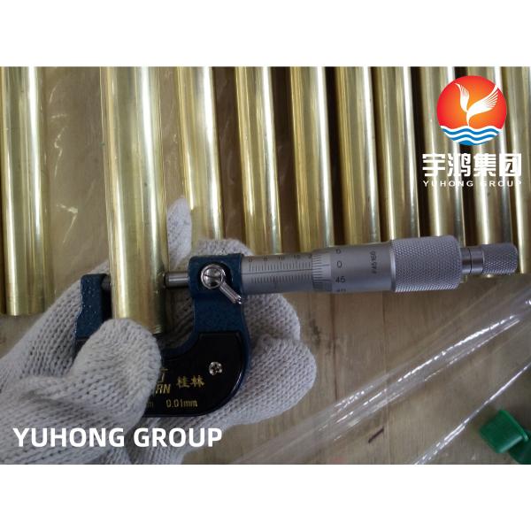 Трубка никеля ASTM B111 C44300 безшовная медная