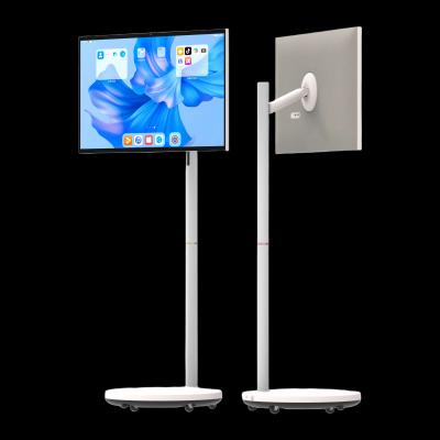Triple Size 24 27 32 Portable TV Touch Screen With Stand Long Battery Life 4K UHD Commercial Display