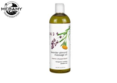 Corpo completo de refrescamento sensual da terapia do óleo da massagem da alfazema da amêndoa para cuidados com a pele