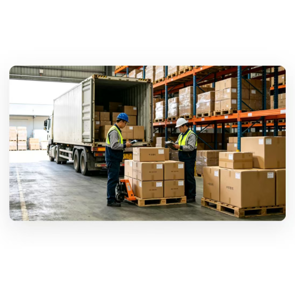 General Goods Truck Land Transport Logistics With DDP Nationwide Delivery