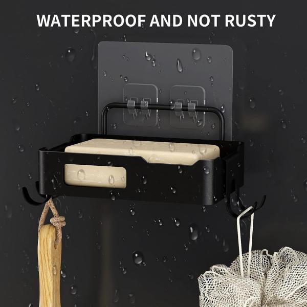 Настенный мылоподъемник тяжеловесный небурный мылоподъемник для ванной кухни