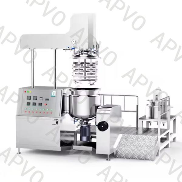 Machine de homogénéisation sous vide hydraulique de levage de 100L