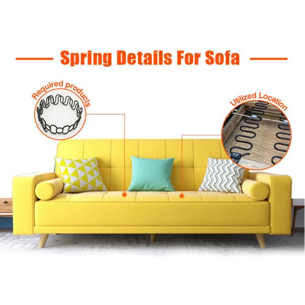 OEM Zig Zag Мебельные пружины Стальные обивки Диванные пружины