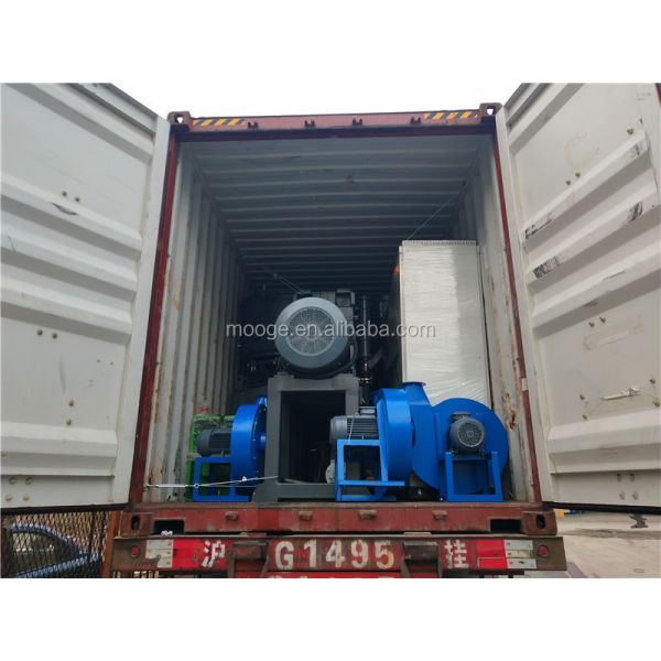 Automatic PP PE Plastic Film Granulator Machine