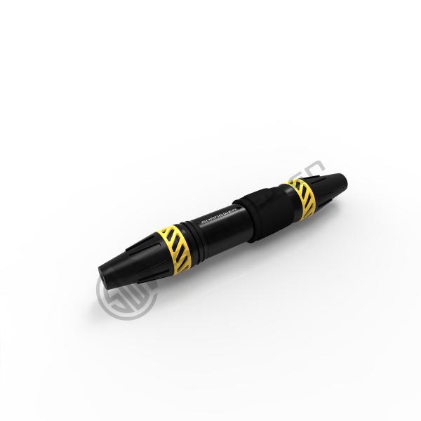 16A Conector XLR de fio 3 pines Ip65 resistente à água