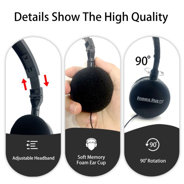 ear Headphone Form Factor ABS Ear cover Lowest Airline Earphone Directly Sale Aviation Headset Single PIN Disposable