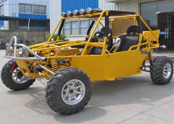 Two Seater Go Kart Buggy 650cc / 1100cc With Efi Lingdi Engine Water Cooled