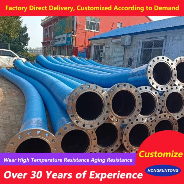 Robust Industrial Dredging Rubber Hose Custom Designed For Dredge And Mining