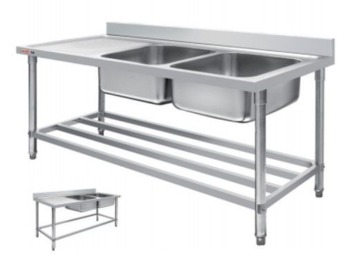 Durable SUS 304 500mm Stainless Steel Kitchen Sinks