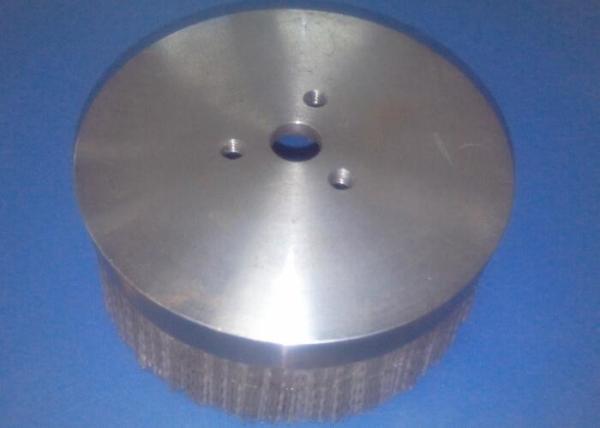 Metal Base Abrasive Filament Brushes 150mm OD For Cylinder Block Deburring