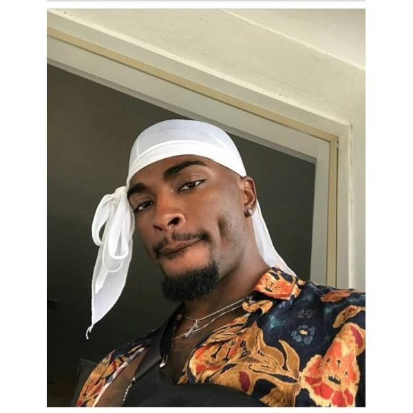 Men Women Lightweight Silk Fabric 100% Mulberry Silk Durag