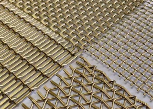 304 Stainless Steel Crimped Decorative Metal Grill Mesh Fencing