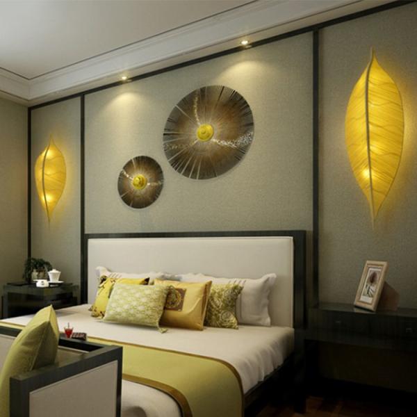 Creative Led Wall Decorative Lights Leaf Shaped Home Decor Wall Lights