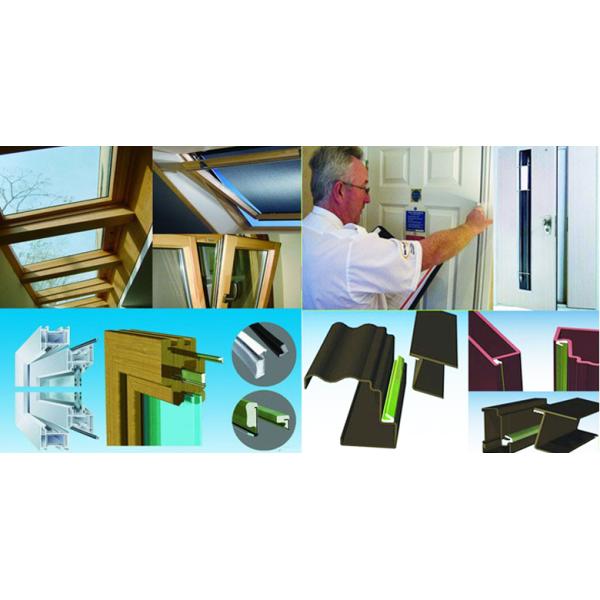 ПУ ПЭ ПП Скелет дверной уплотнительной ленты для деревянной дверной рамы Функционирует как звукоизоляция