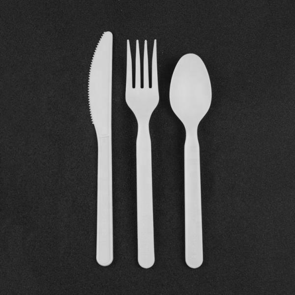Flatware Biodegradable Cpla Fork and Tea Spoon Knife for Everyday Eco-Friendly Dining