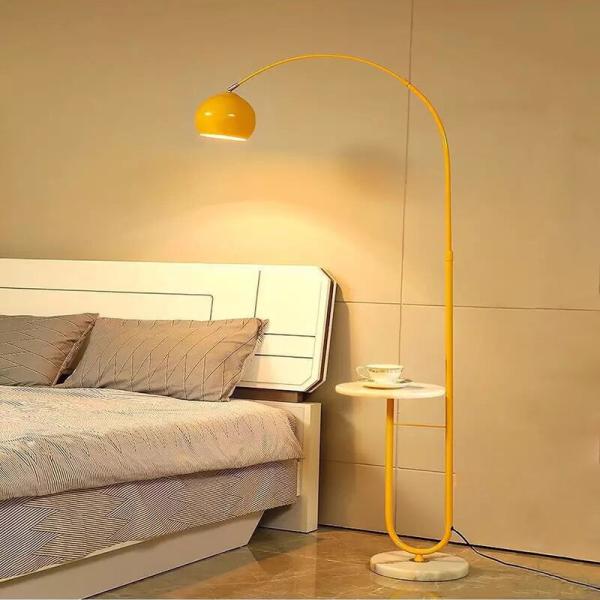 Modern Floor Lamp LED Standing Lamp With Round Table Art Deco Living Room Sofa Reading Lights(WH-MFL-19)
