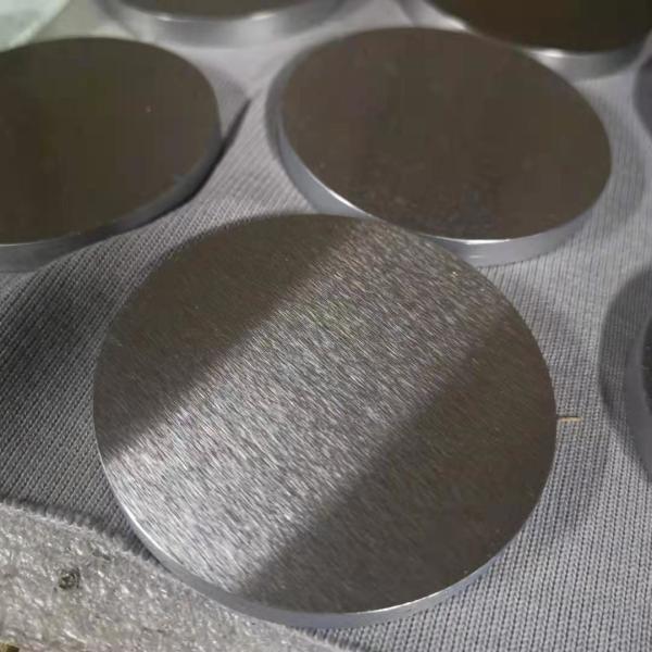 Placa redonda lustrada do disco do molibdênio da pureza alta