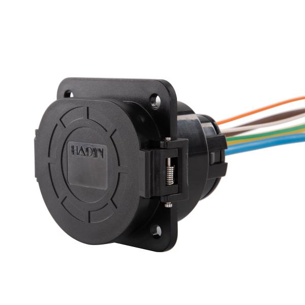 IEC62196 Type 1 EV Charging Socket For Charging Electric Vehicles