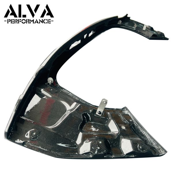 Dry Carbon Fiber Rear Spoiler Assetto Fiorano Type Ducktail Rear Wing Tailored for Ferrari SF90 Stradale PHEV Vehicles