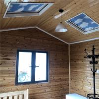 Hogares de madera pre manufacturados del acero del piso 2.5m m del MGO de Rockwool