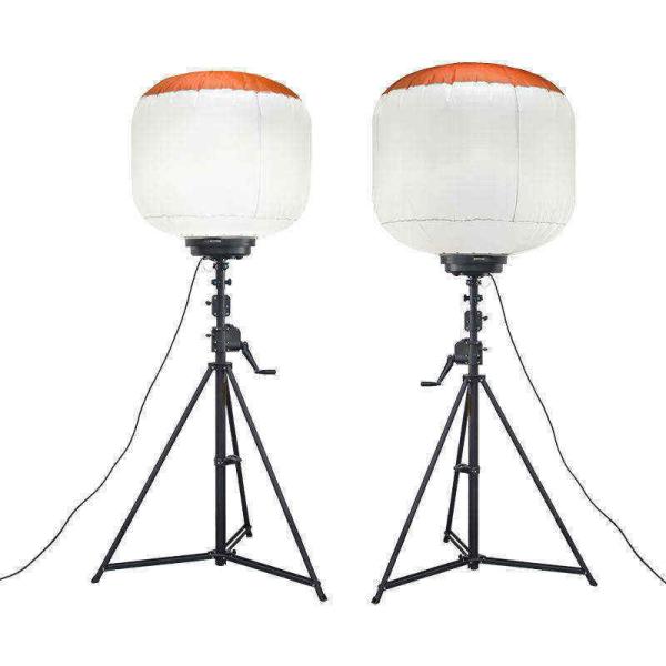 Projecteur LED extérieur 36W personnalisé en usine, projecteur réglable, hauteur de mât réglable pour les camps de secours en cas de catastrophe