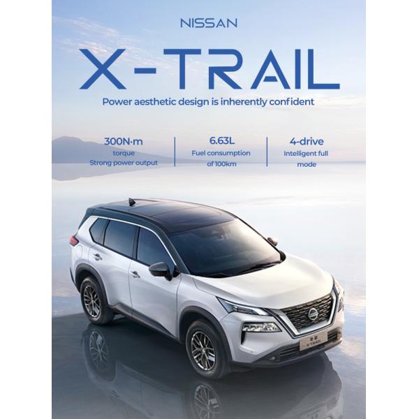 Left Hand Steering Nissan X-Trail Gasoline Automobile Japanese Cars 200km/H