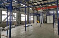 Tailored coating solution for elevated conveyor products with unique shapes, production line coating