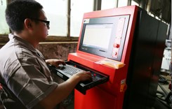 800x800x720 Metal And Wood Garden Table Set