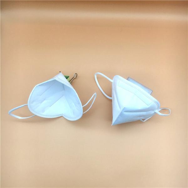 Haze Non Woven N95 Surgical Mask / Cup Type Fabric N95 Mask Head Mounted