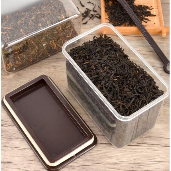 PP 0.5L 1L Контейнер для хранения кофейных зерен Гостиничные удобства Поставки Кофейные контейнеры для хранения