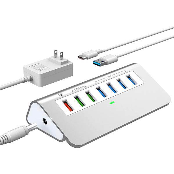 Usbc Usb A Multiport Adapter AUSB Hub 7-1 5Gbps 8 в 1 Type-C Hub USB2.0-3.0 Ноутбук Mac Book