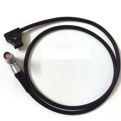 Right angle Arri Alexa Mini Power Cable Lemo 8 Pin To Ptap For Camera
