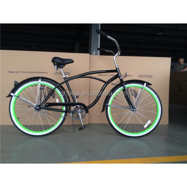 Green Aluminum Alloy Rim 26 inch Schwinn Beach Cruiser Bike for Men Gross Weight 18 kg