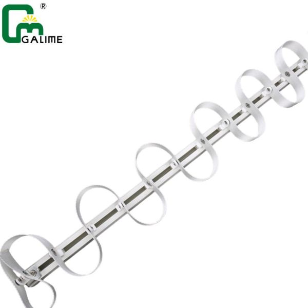 Ripple Fold Curtain Track System S Fold Customized Length Smart Curtains System