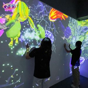 1920x1080 Interactive Projection System With Music Effects Entertainment Venues