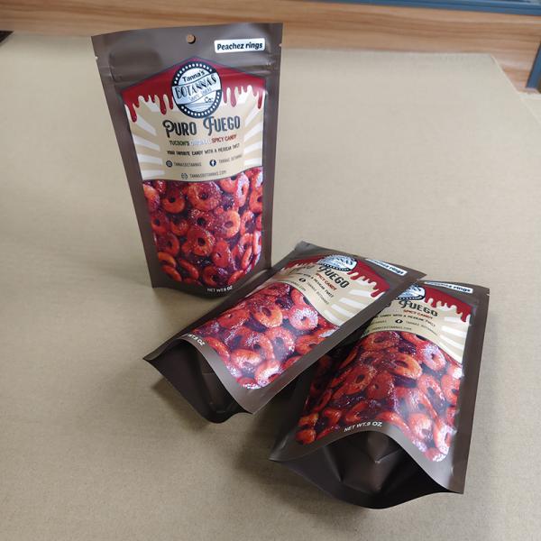 ​​Pantone-Matched Custom Logo Stand-Up Bags 10-Color Flexo Printing For Food Packaging Wholesale.