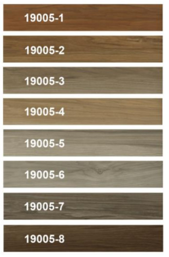 Wood Grain Herringbone SPC 6mm Hickory Burlywood GKBM FT-W19005