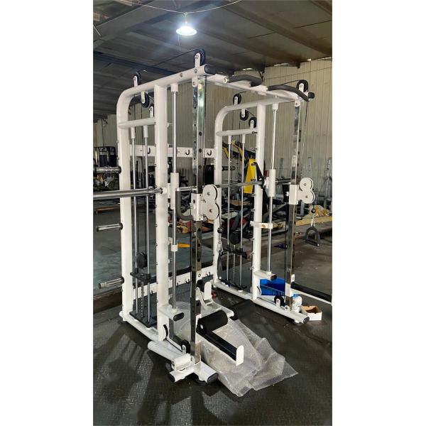 Unisex Sport Training Multi Functional Station for Chest Leg Curl Press Squat Power Rack