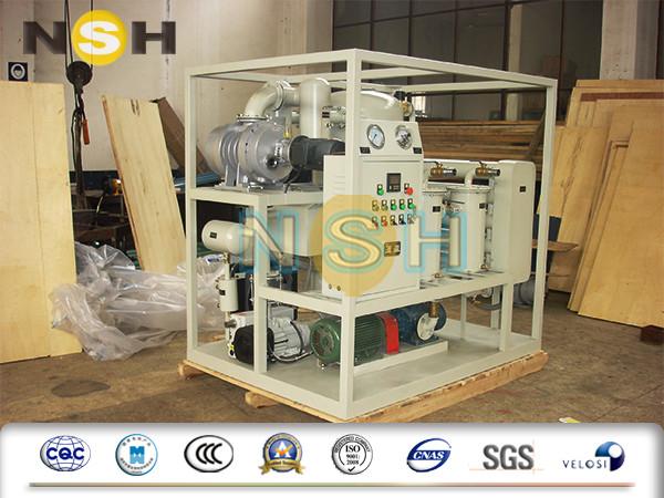 VFD 6000LPH Transformer Oil Purifier / Vacuum Insulation Oil Filtration Plant